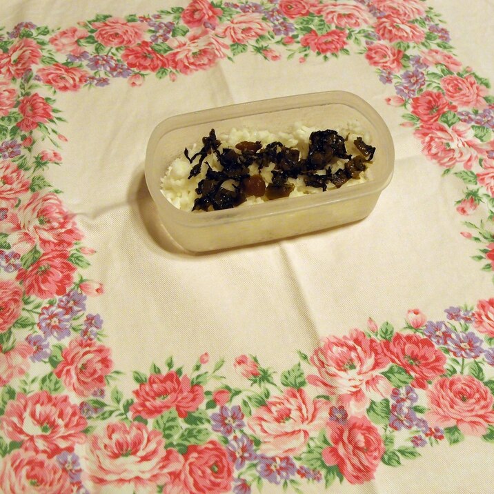 ご飯のお供に・・・野沢菜漬けのゴマ油炒め